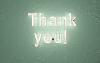Thank you graphic